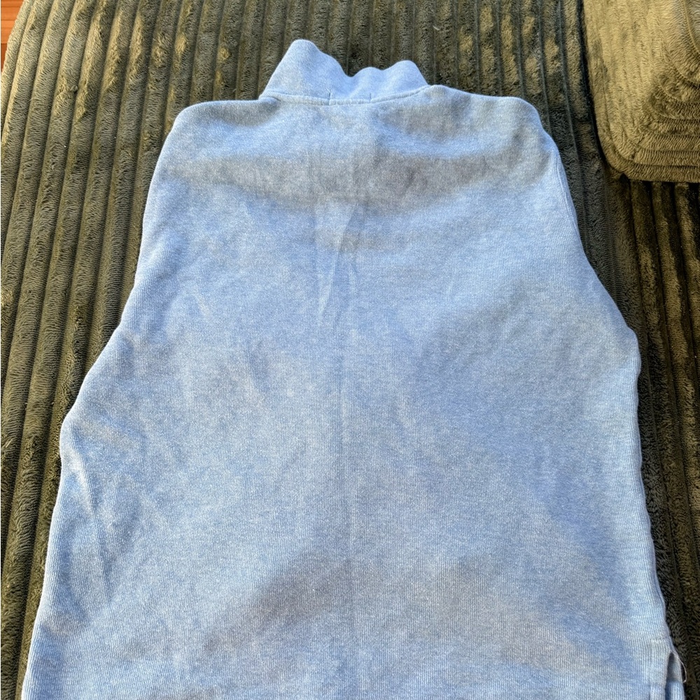 Ralph Lauren Light Blue Quarter-Zip Pullover - Picture 4 of 4